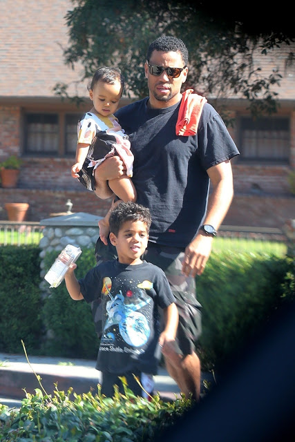 Michael Ealy And Son