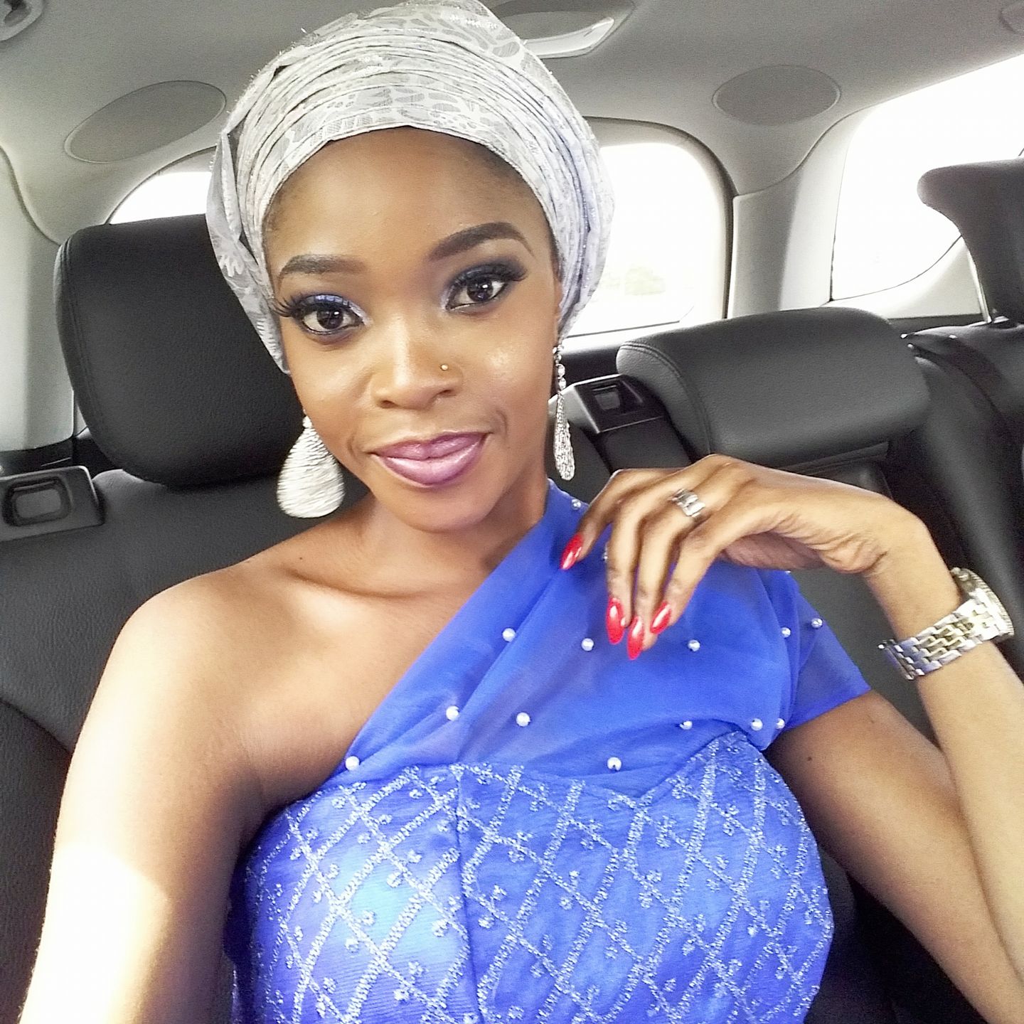 Actress Aolat Narrowly Escapes Death As Car Crashes Into Her Shop (Video)