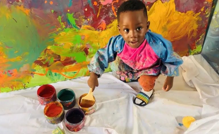 One-Year-Old Boy Breaks Guinness World Records, Emerges World’s Youngest Artist