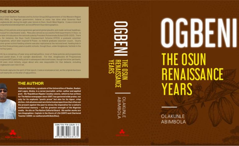 Nigerian Columnist Releases Book on Aregbesola’s 8 Years in Office