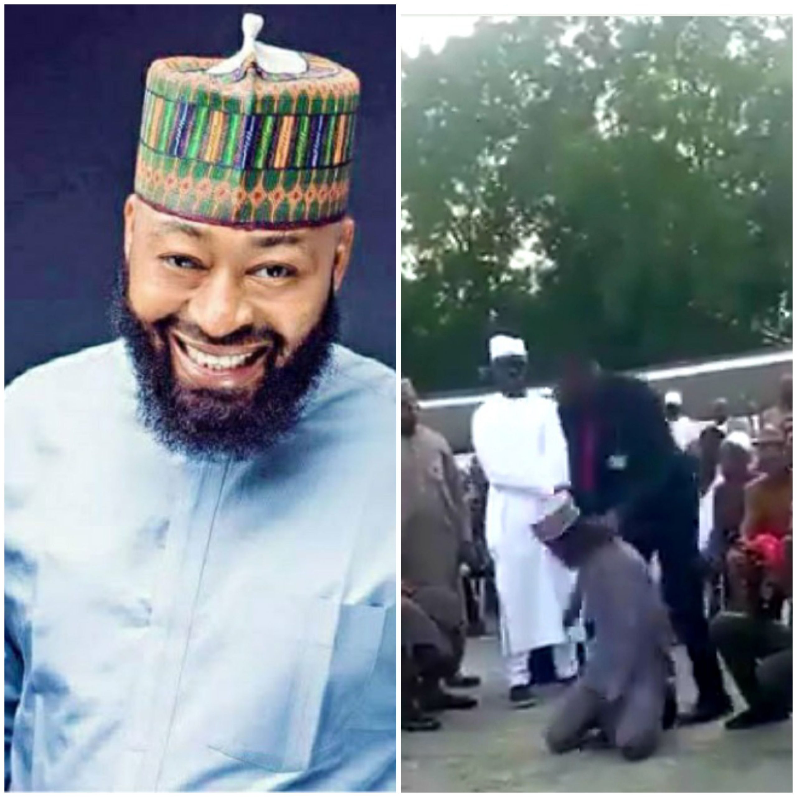 Reactions As Niger Gov Orders Security Aides To Slap, Arrest Cleric (Watch Video)