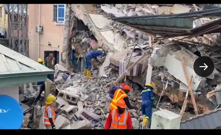 Residents Trapped As Building Collapses In Abuja