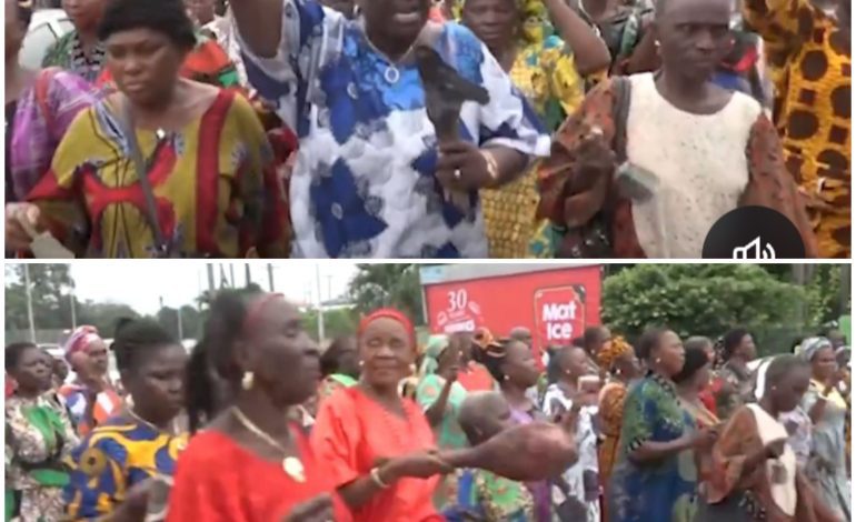 ‘Edo No Be Lagos’, Market Women Protest Tinubu’s Daughter’s Plan To Impose Iyaloja