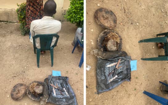 Osun: Herbalist Paraded for Killing Friend To Make Ritual Soap For ‘Yahoo Boys’