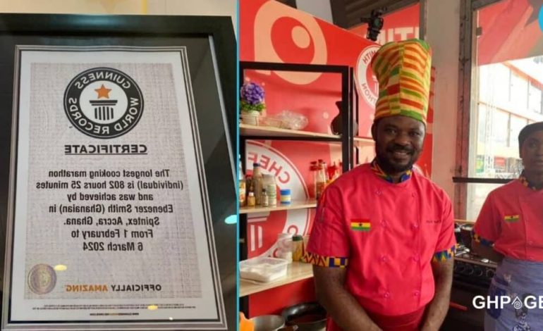 Ghanaian Chef Admits Forging Guinness World Record, Says He Doesn’t Deserve To Live