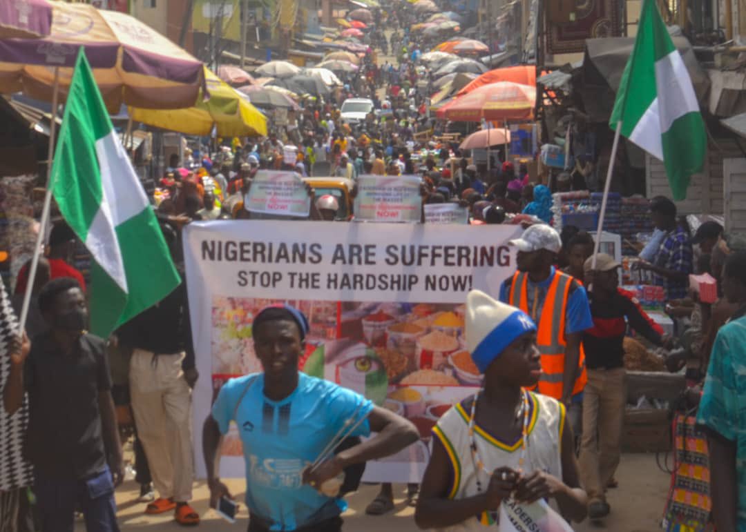 Youths Troop Out To Protest Against FG In Niger State