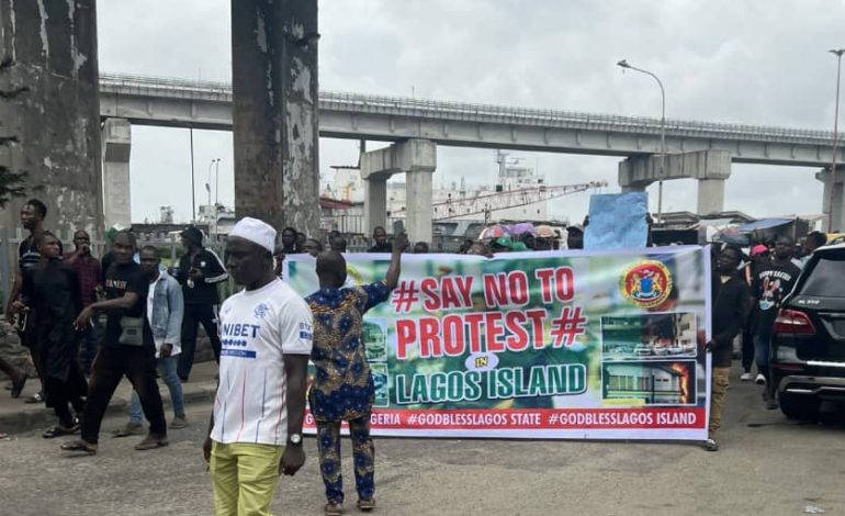 VIDEO: Protest In Tinubu’s Home State