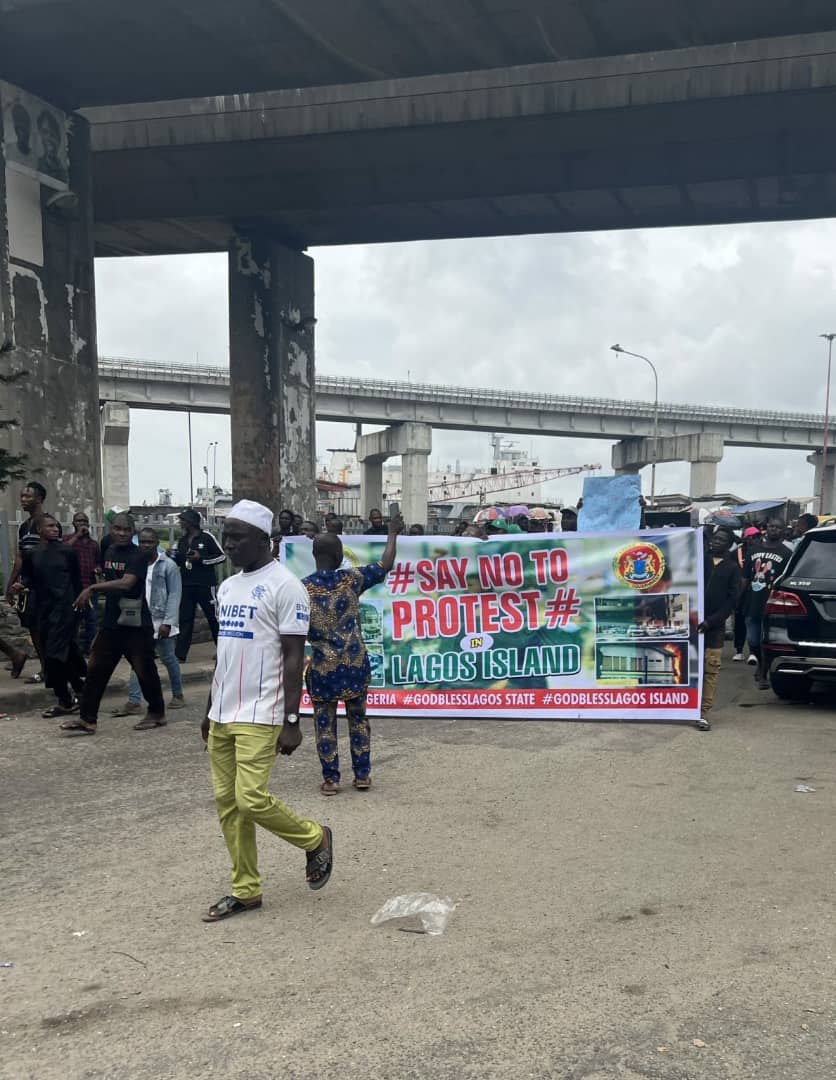 VIDEO: Protest In Tinubu’s Home State