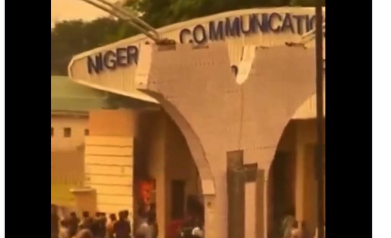 Protesters Set Kano NCC Office Ablaze