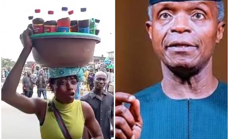 Teacher Turned Pure Water Hawker Alleges Ex-VP Osinbajo’s School Of Owing Her Pension (Video)