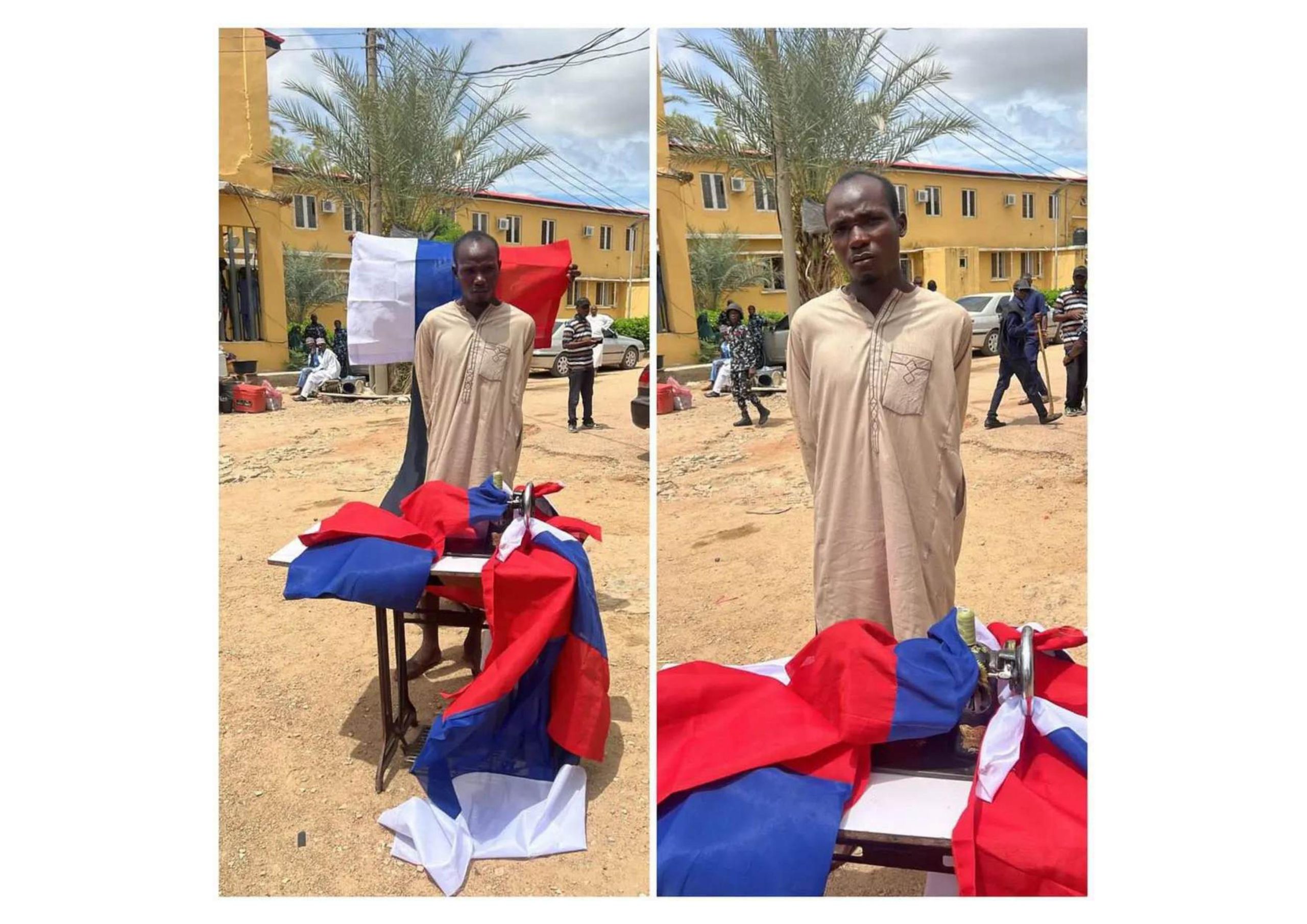 DSS Arrest Kano Tailors Making Russian Flags For #EndBadGovernance Protest