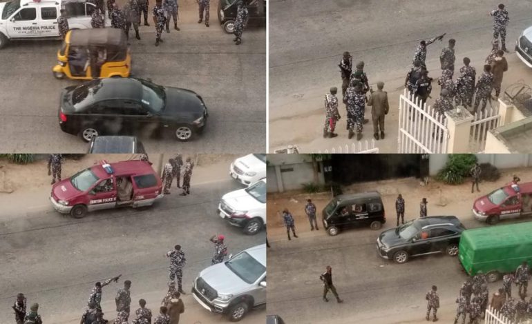 Police Invade CDHR National Headquarters