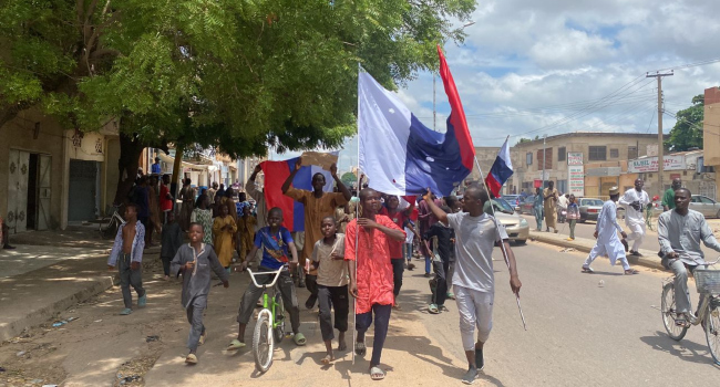 Kano Police Arrest Suspected Sponsors Of Protests With Russian Flag