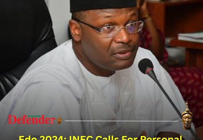 Edo 2024: INEC Seeks Personal Collection Of PVCs