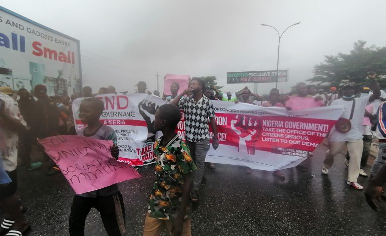 #EndBadGovernance Day 3: Protesters Defy Plea, Continue Demonstrations In Osun