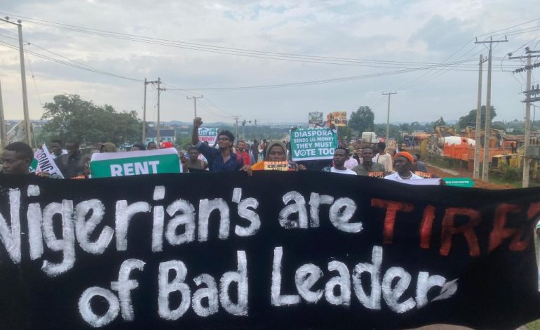 #EndBadGovernance Day 10: One-Million-Man Protest Begins In Abuja