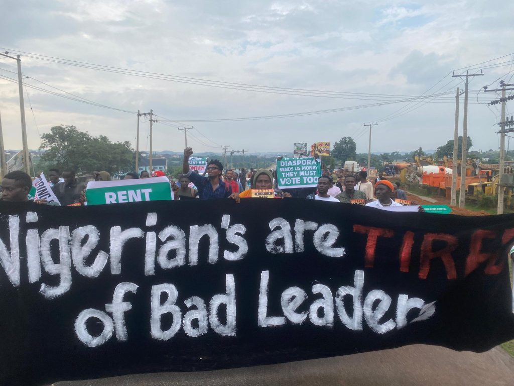 #EndBadGovernance Day 10: One-Million-Man Protest Begins In Abuja