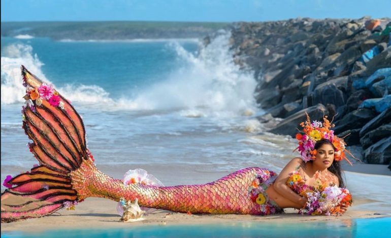 Bobrisky Sparks Reactions With Mermaid Photo