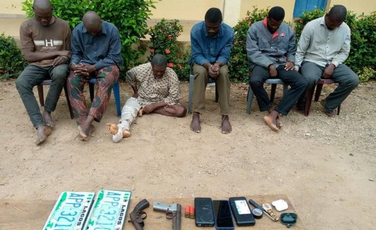 Lagos-Based Armed Robbery Gang Terrorising Osun Community Nabbed