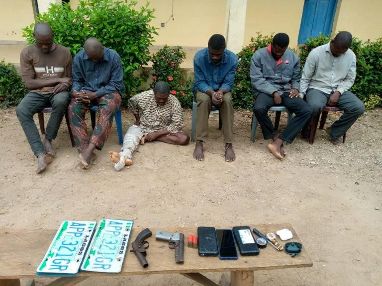 Lagos-Based Armed Robbery Gang Terrorising Osun Community Nabbed