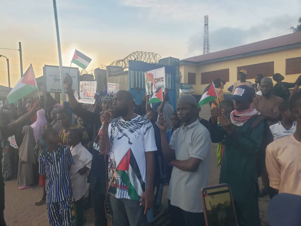 Over 300 Osun Muslims Rally Support For Palestine