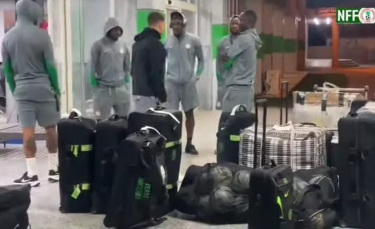 AFCON Qualifier: Libyan Authorities Hold Super Eagles Hostage at Al Abaq Airport (Video)