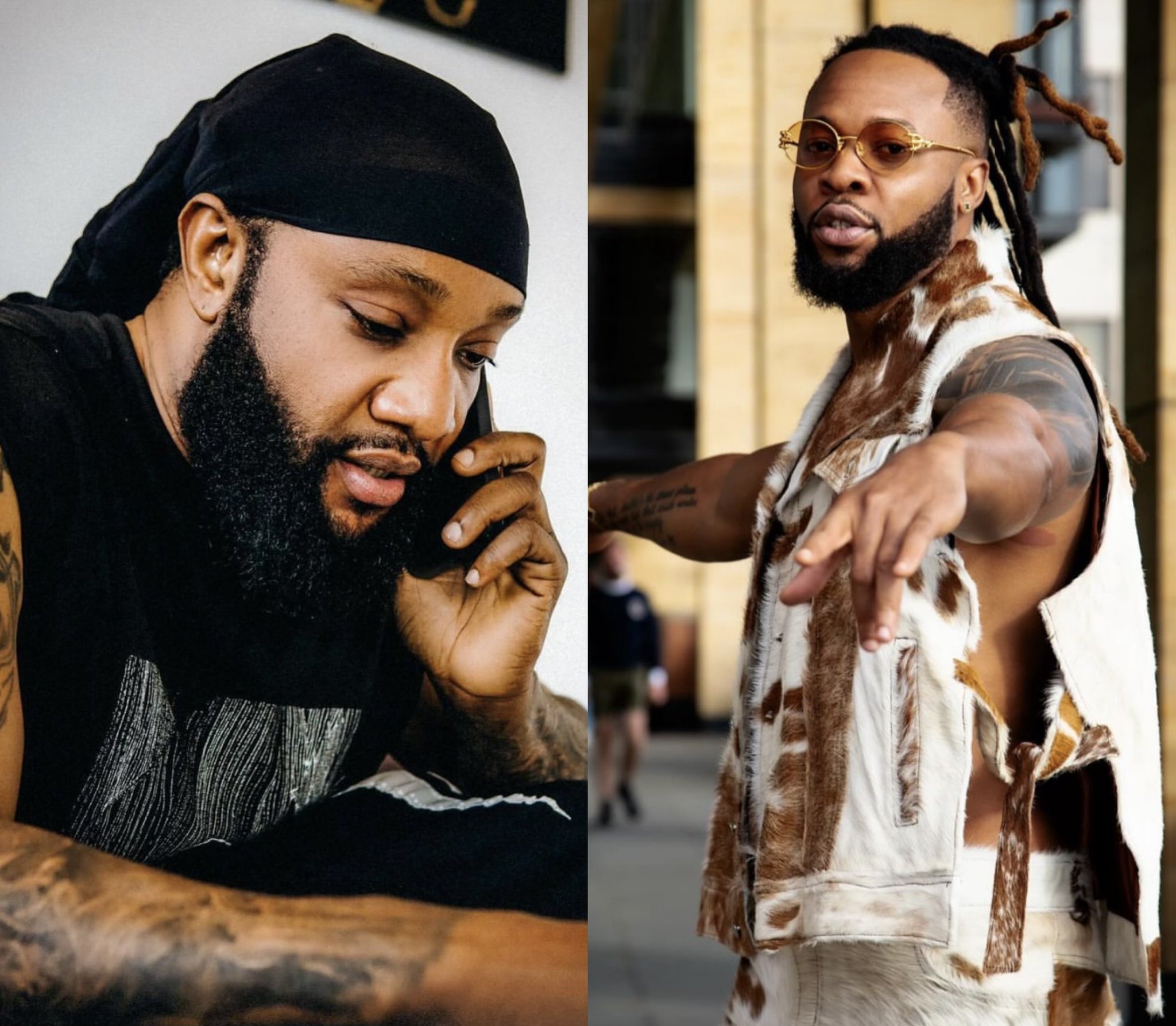 Singer Flavour, Kcee Trade Insults Over Music Plagiarism