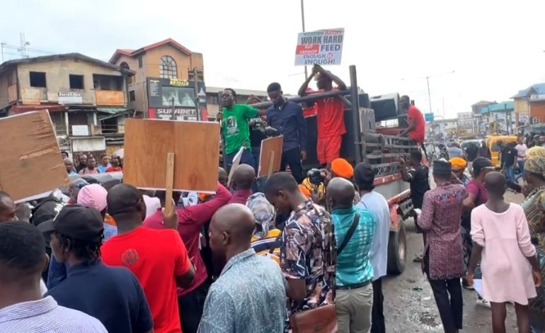 VIDEO: #FearlessInOctober: Protesters March In Lagos