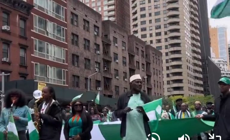 VIDEO: How Nigerians In USA Celebrated 64th Independence Day