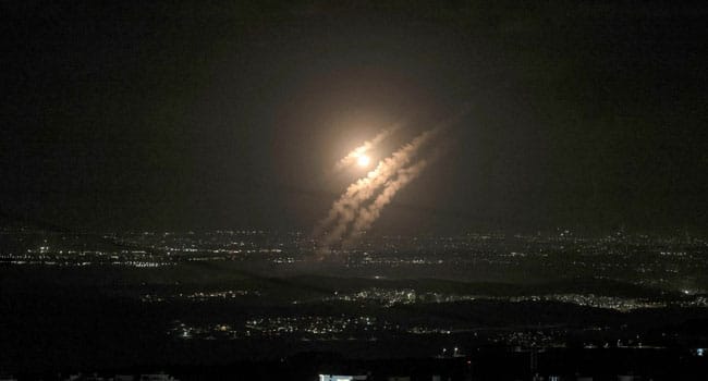 Lebanon Fires 135 Projectiles Into Israel