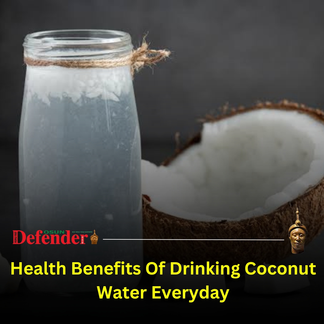 Health Benefits Of Drinking Coconut Water