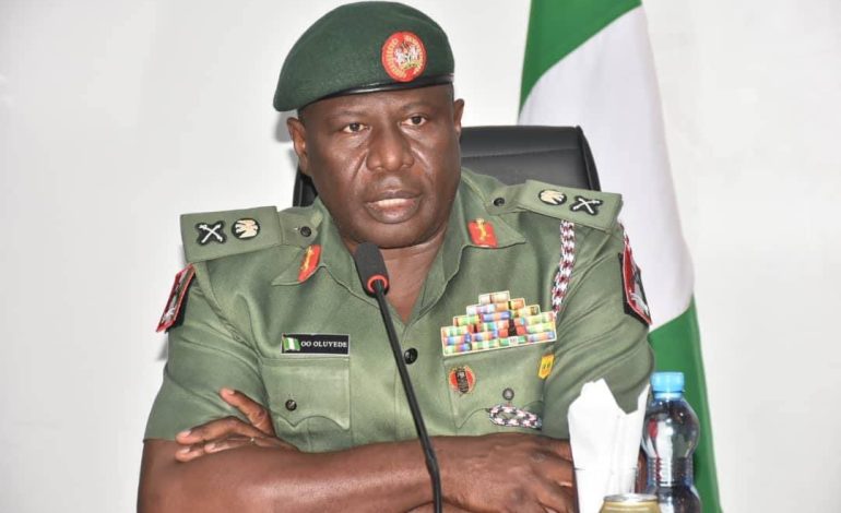 Tinubu Appoints Oluyede As Acting Chief Of Army Staff