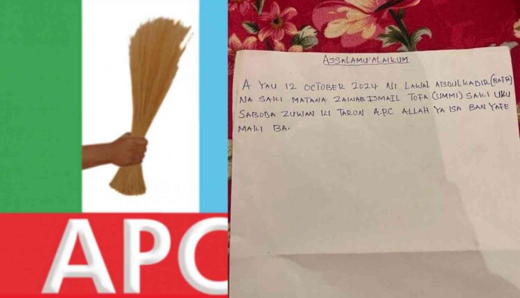 Man Divorces Wife For Attending APC Meeting