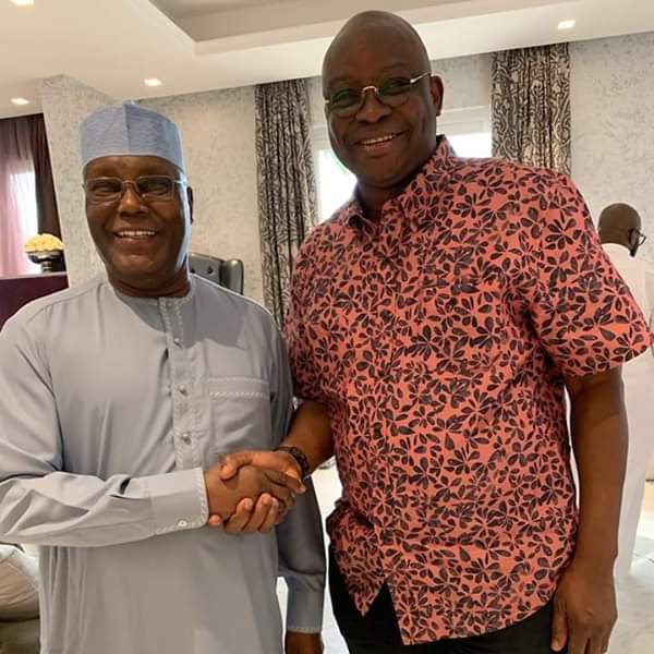 2027: Your Time Has Gone, Stay Away From Contesting  – Fayose To Atiku