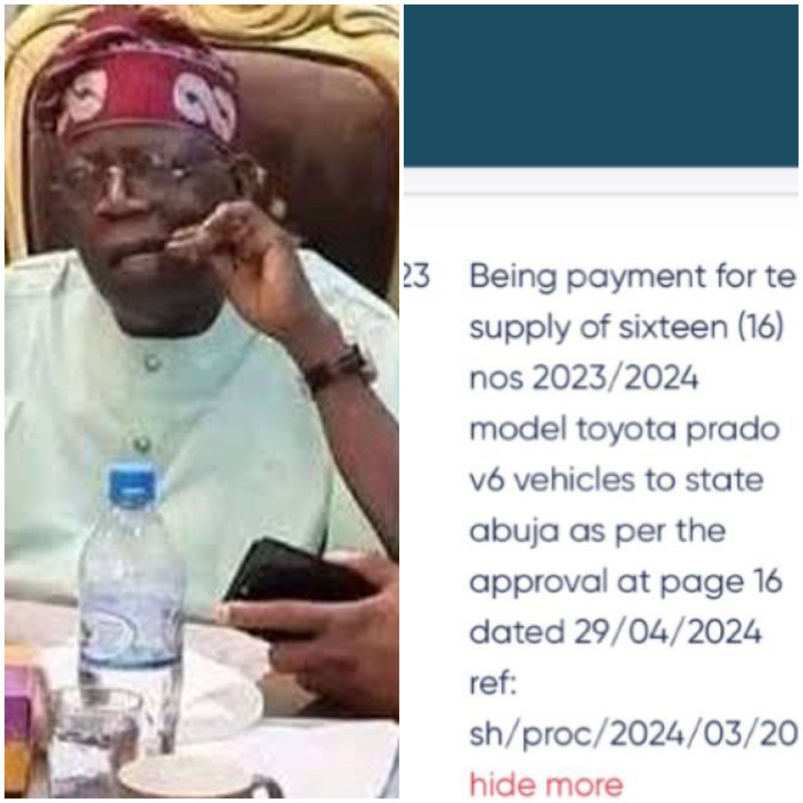 Presidency Spends N5.1billion To Purchase 26 Vehicles For State House In Three Weeks