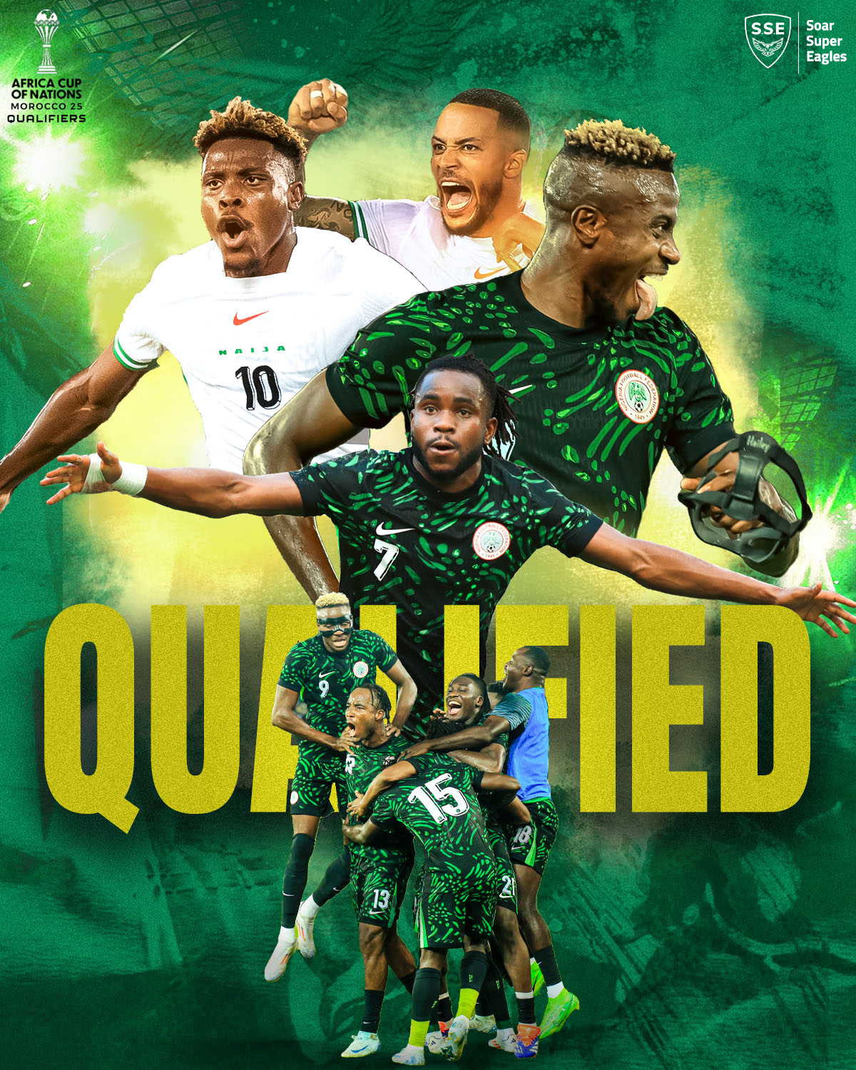 Super Eagles Qualify For 2025 AFCON