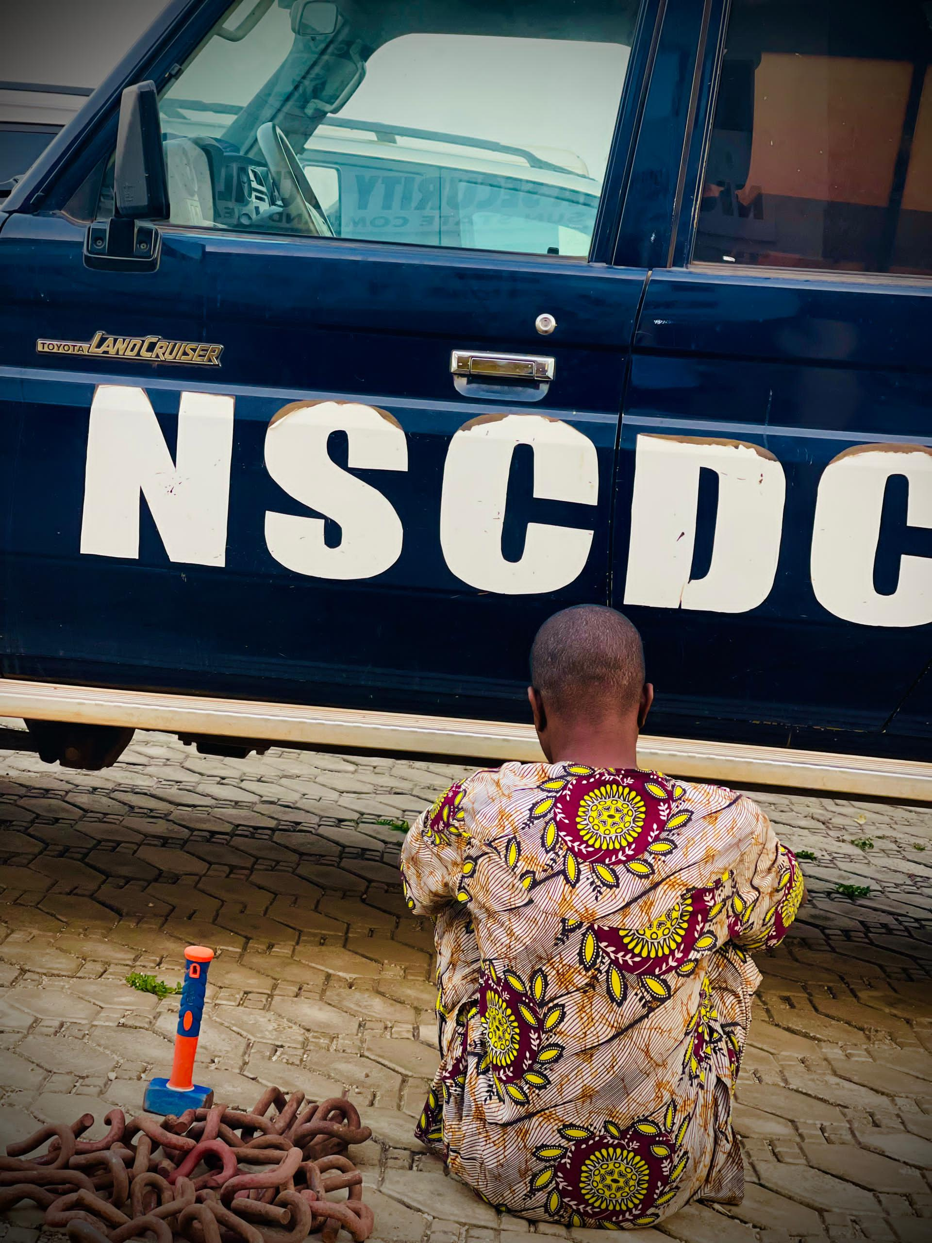 Osun NSCDC Arrests 24-Year-Old For Vandalizing Railway Track 