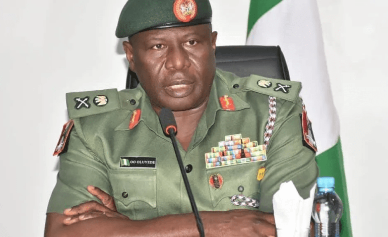 Reps Confirm Oluyede As New COAS