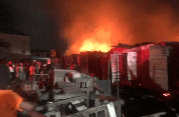 Fire Razes Lagos Market, Destroys Goods Worth Millions Of Naira