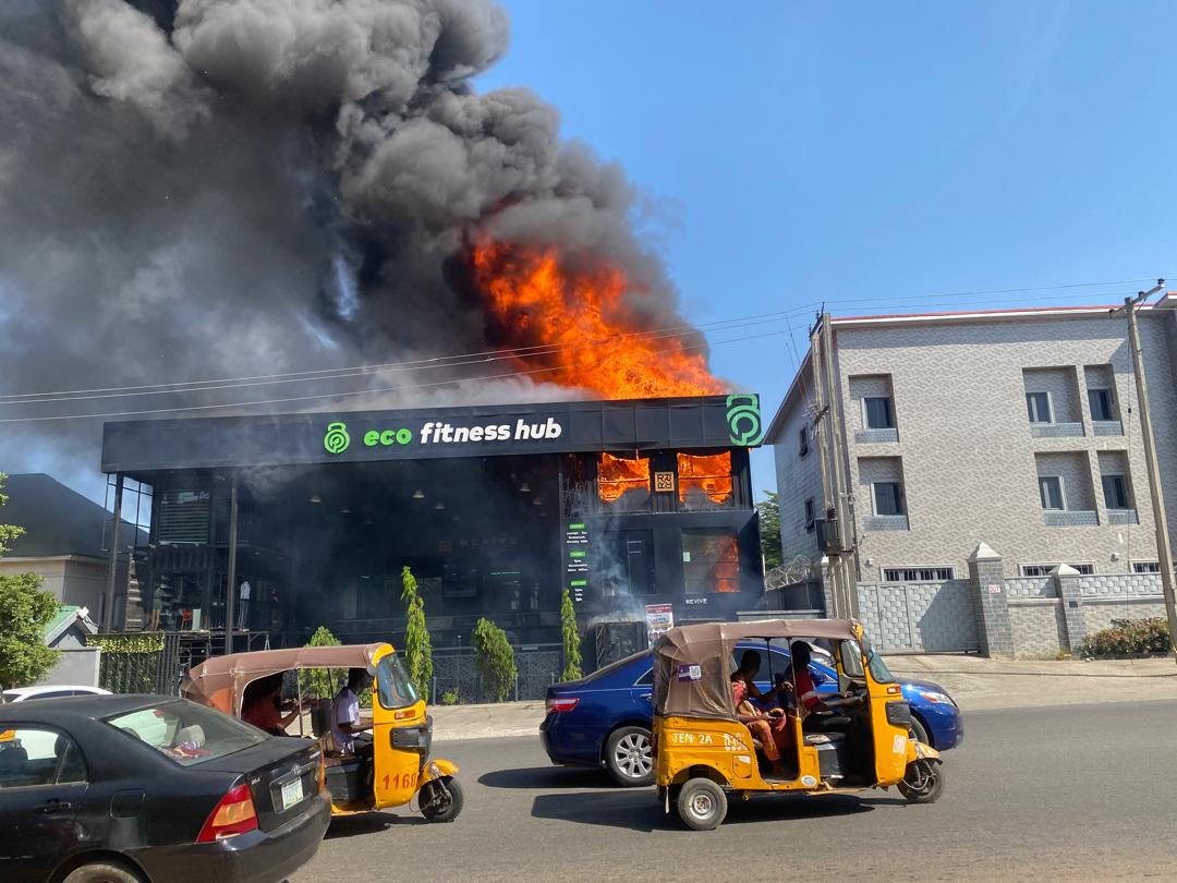 Fire Razes Eco Fitness Centre In Abuja