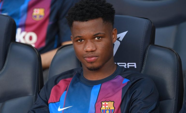 Barca’s Fati Out For Four Weeks