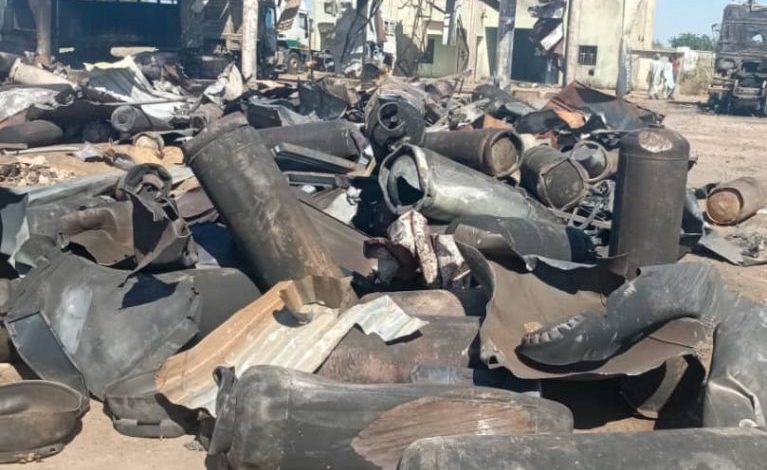 Gas Explosion Leaves Six Vehicles Damaged in Kastina