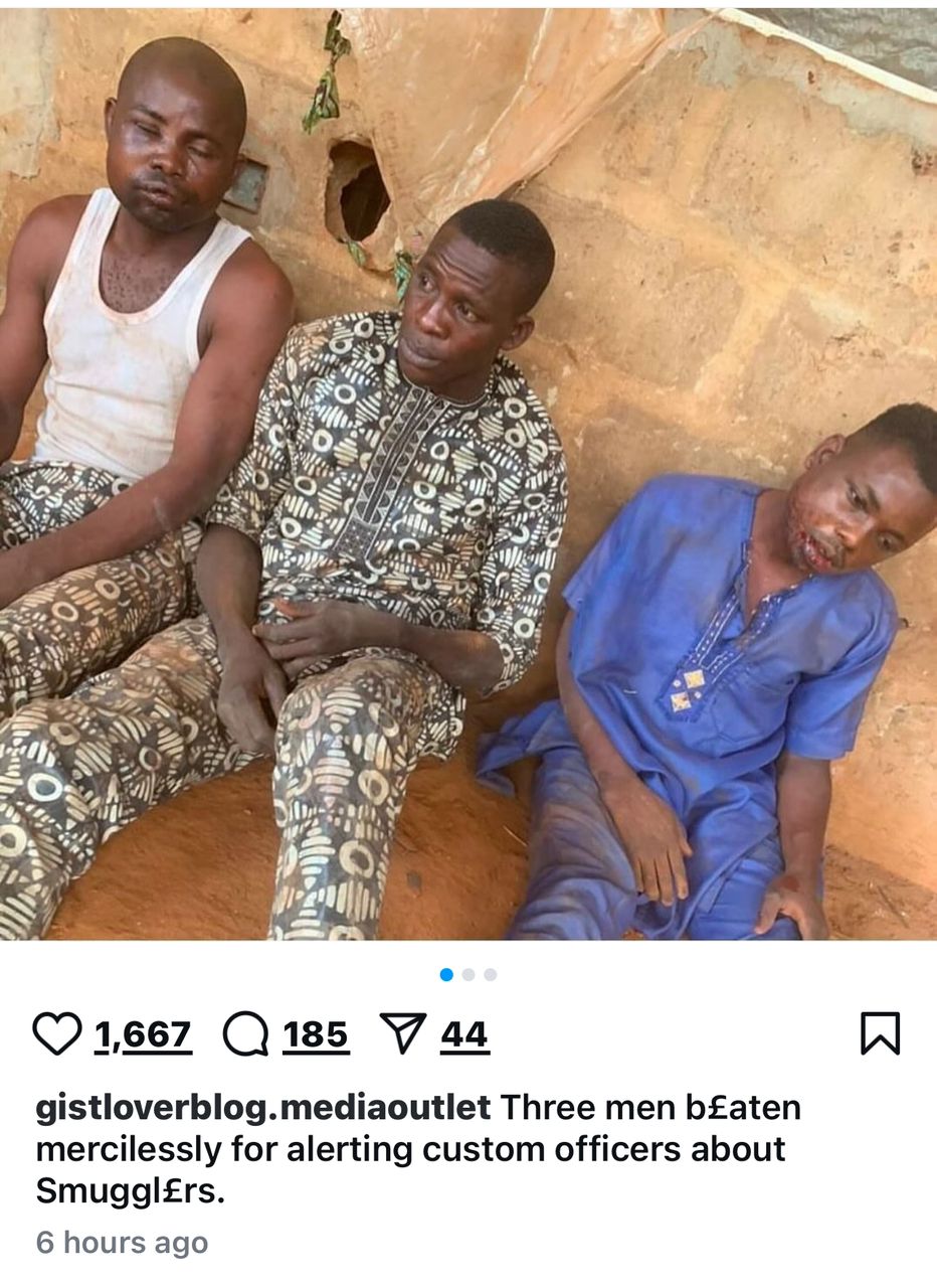 Smugglers Allegedly Brutalise Three Informants For Alerting Customs Officials To Their Operations