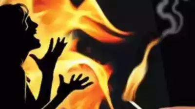 Man Burns Wife To Death For Giving Birth To Three Daughters