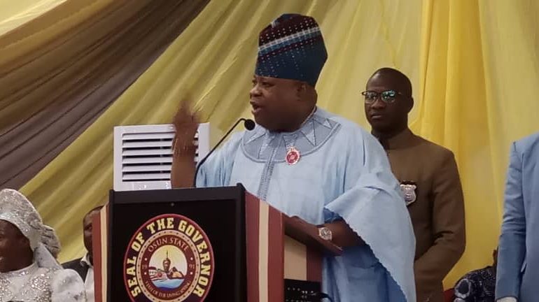 Second Anniversary:  Be Matured, Acknowledge Our ‘Achievements’, Adeleke Tells Opposition 