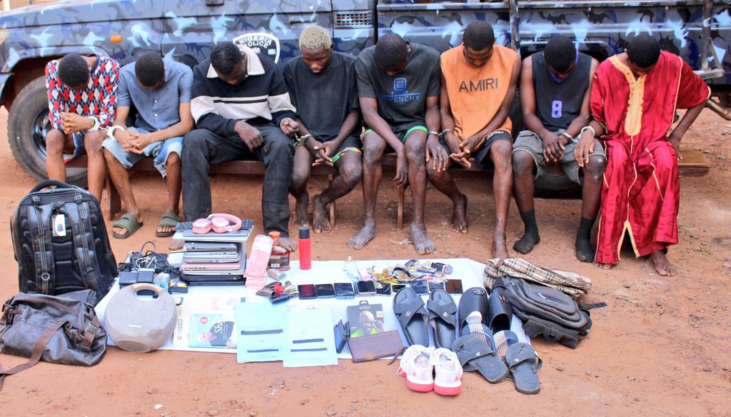 Police Bust Robbery Syndicate, Arrest Ex-Soldier, Seven Gang Members