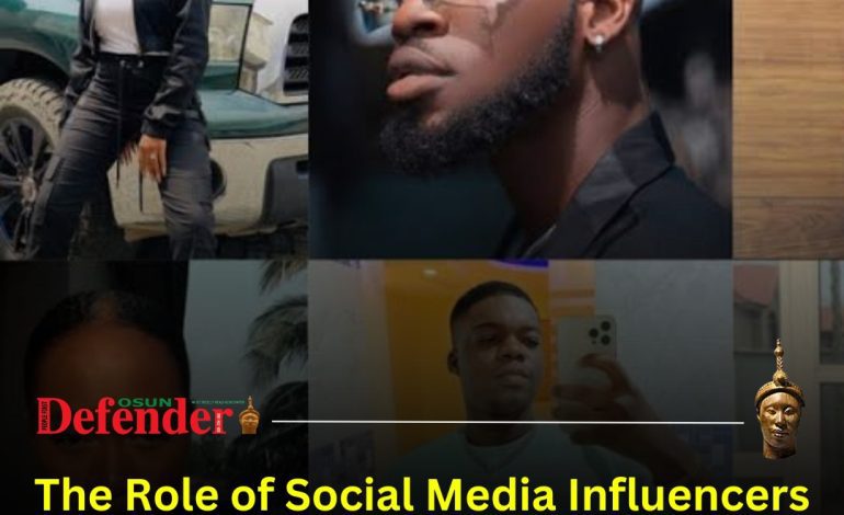 The Role of Social Media Influencers in Shaping Nigerian Lifestyles