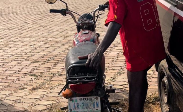 Osun NSCDC Nabs Man For Motorcycle Theft