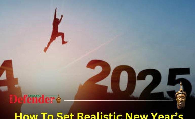 How To Set Realistic New Year Resolutions