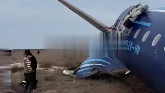 Many Feared Dead As Russia-Bound Azerbaijan Airlines Plane Crashes